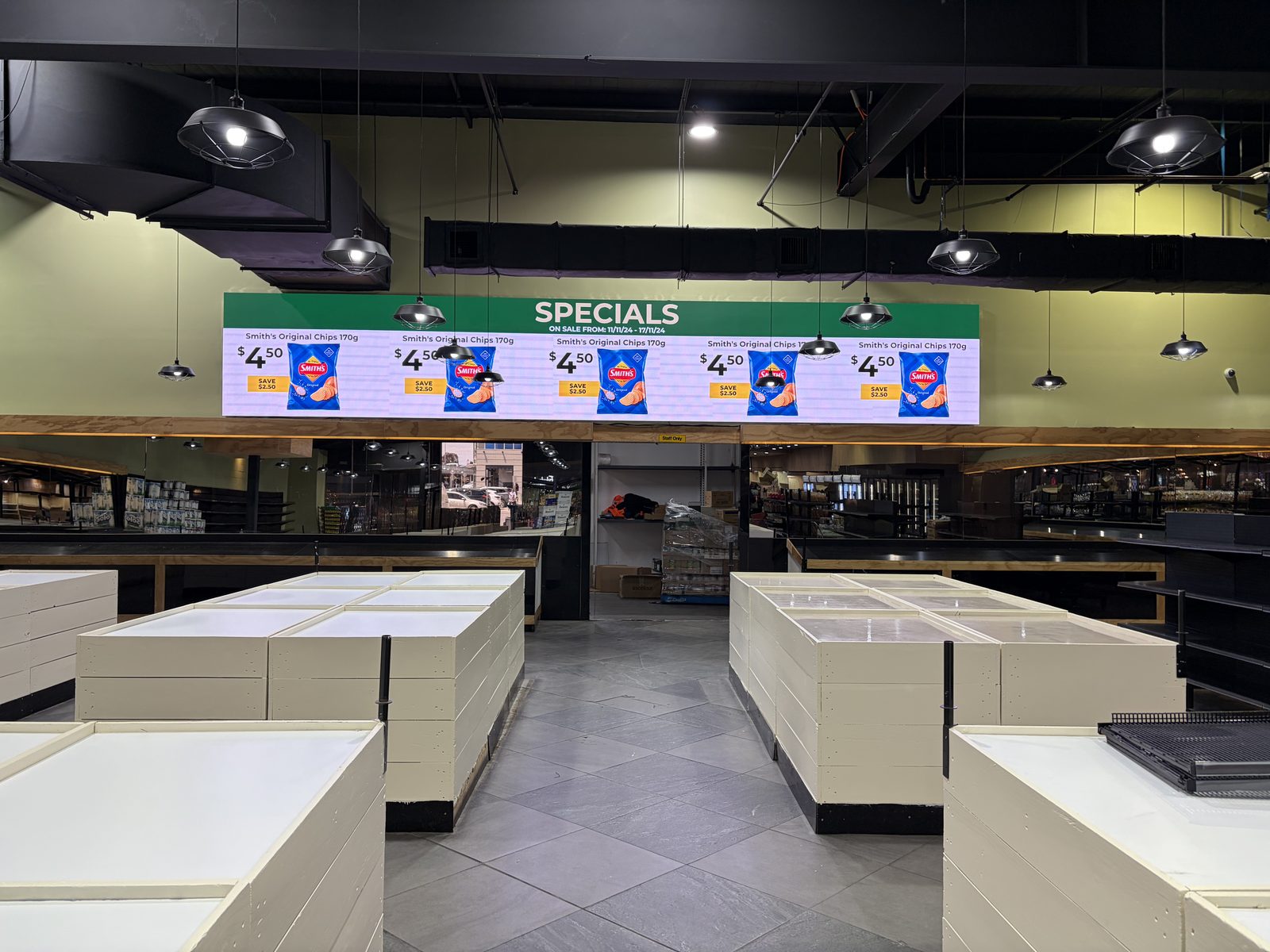 Digital Menu Boards — installed project photo 3