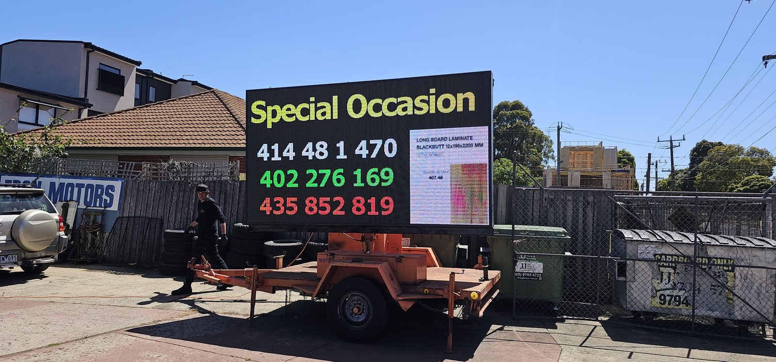 Vehicle-Mounted LED Screens — installed project photo 1
